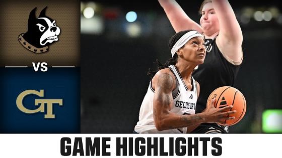 Wofford vs. Georgia Tech Game Highlights | 2025-26 ACC Women's Basketball