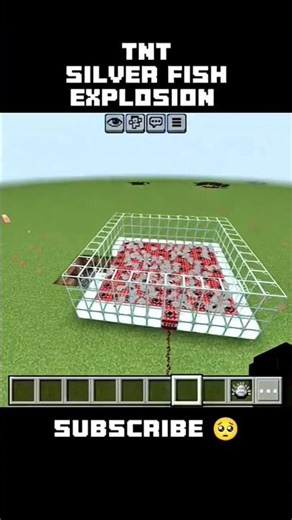 Minecraft Explosion Survival Series part 19 explosion silverfish#minecraft#minecraftshorts#explosion