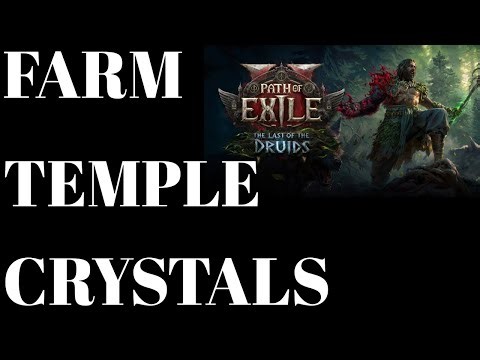 How to Farm Temple Crystals Without Holten - Druids