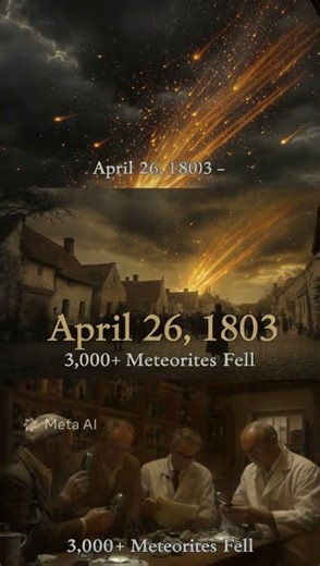 7 World-Changing Events That Happened on April 26 | From Meteorites to Computer Chips#TodayInHistory