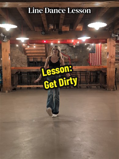 Line Dance Lesson: Get Dirty Instructor: @sammy⚡️ Choreographer: @The Fine Line Dance Watch our next video to see the dance with music! #linedance #dance #lesson #getdirty #linedancing