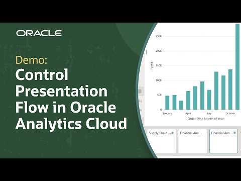 How to Switch Between Auto and Manual Modes in Present in Oracle Analytics Cloud