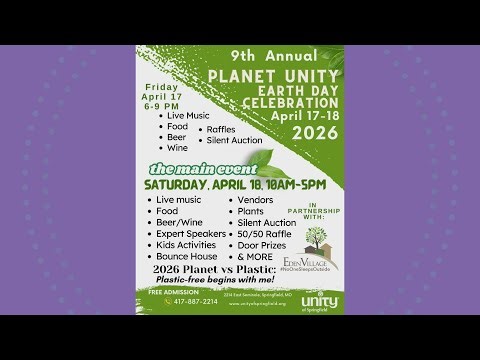 9th Annual Planet Unity Earth Day Celebration