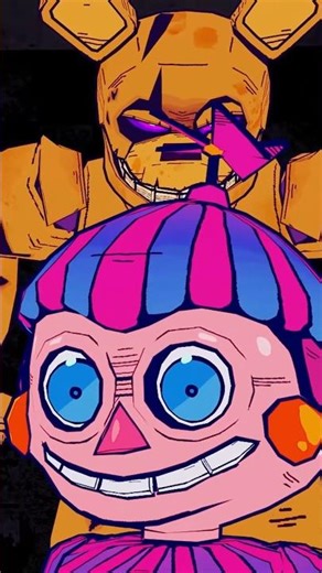 FNaF 2 Spring Trap Vs Balloon Boy #fnaf