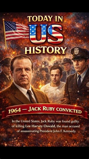 Jack Ruby Convicted (1964)#history #cloocheyfoundation #usa #jfk