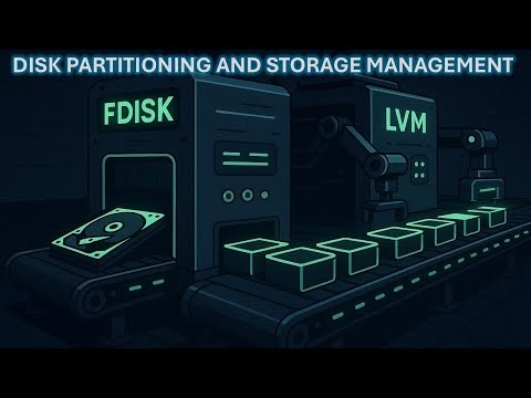 Partition disks in Linux with fdisk and storage management with LVM