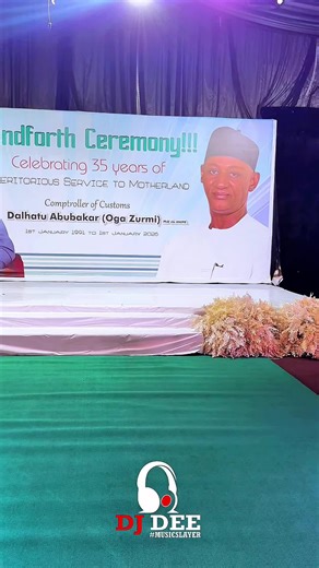 Today we honor a distinguished comptroller Customs Officer Dalhatu Abubakar (zurmi) whose years of dedicated service, integrity, and professionalism have left an enduring mark. Thank you for serving with honor. Wishing you a fulfilling and well-deserved next chapter. You served not just with authority, but with integrity and purpose. As you begin a new phase, may your legacy of excellence continue to inspire those who follow. Honored and grateful to the Nigerian Customs Service for trusting our 