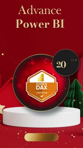 Mega Holiday Sale: 50% OFF Power BI, Excel & AI Courses!