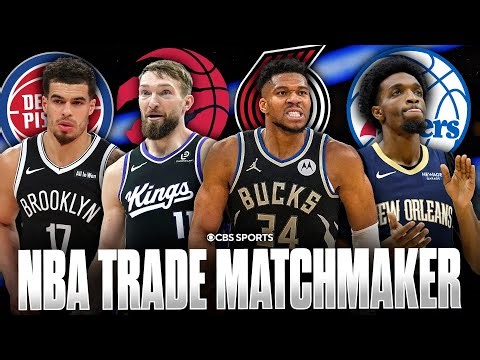 NBA Trade Deadline Matchmaker: Giannis to the Blazers 👀, Domantas Sabonis to the Raptors & MORE