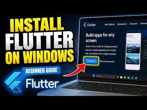 How to download and set up Flutter on Windows - Beginner Guide