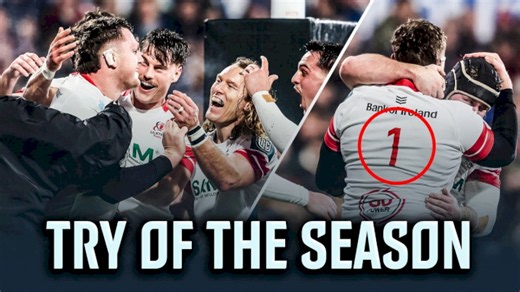 URC 2025-2026 try of the year: Ulster's Angus Bell vs. Cardiff Rugby