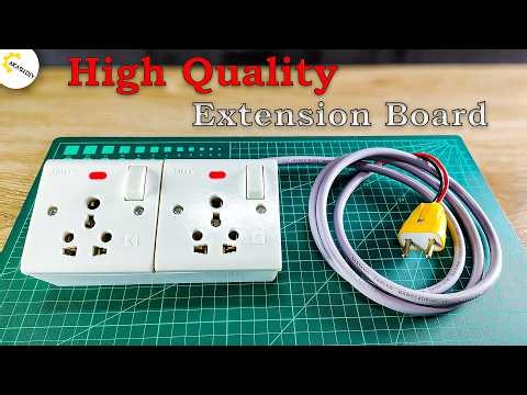 How to Make Extension Board | DIY Multi Plug Board | Multi plug making