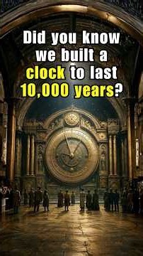 Did You Know We Built a Clock to Last 10,000 Years?