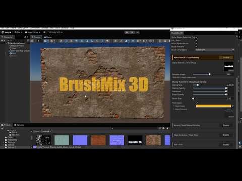 How to Paint PBR Textures & Decals Directly Inside Unity Scene View