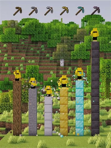 Minecraft Which Pickaxe Is Faster? (Payphone)