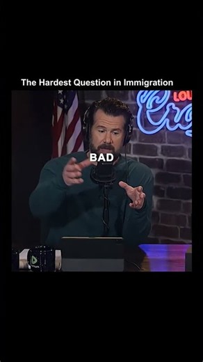 The Hardest Question in Immigration #viral #fyp #debate #crowder