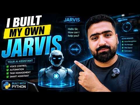 I Built IRON MAN’s JARVIS in Python! 🤖🔥 | Open Source AI Assistant