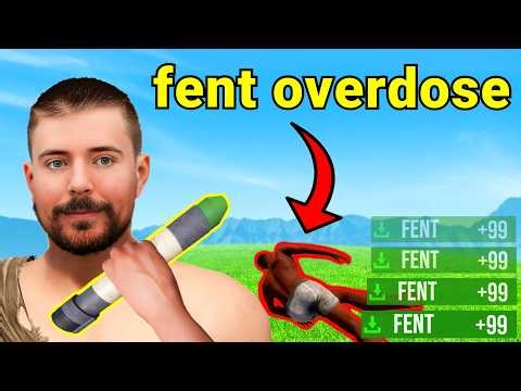 I Gave 100 Rust Players Hardcore Drugs THE ENDING WILL SHOCK YOU - Rust Admin Trolling