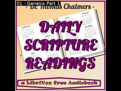 Daily Scripture Readings by Thomas Chalmers read by Various Part 1/2 | Full Audio Book
