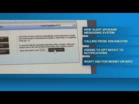 'ALERT Spokane' message not a scam, confirms Spokane County officials