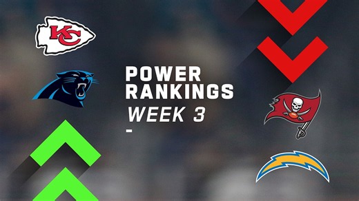 NFL Power Rankings Week 3: Chargers Drop to 29, Chiefs Climb 6 Spots
