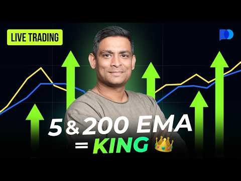 LIVE 🔴 5 & 200 EMA Strategy | The Golden Combo Every Trader Must Master on Pocket Broker ✅