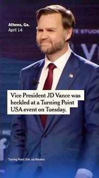 Vance Replies to Heckling at Turning Point Event, Pushes Back at Pope