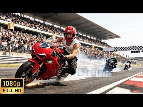 Scrap-collecting kid despised by thugs, is a hidden world champ moto racer!! So strong he beats all!