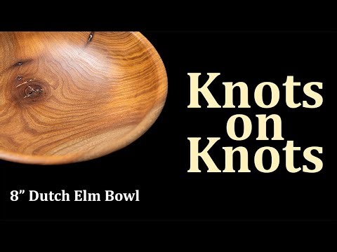 Woodturning a Dutch Elm Bowl | Exposing Natural Beauty