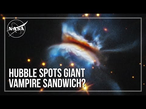 Hubble Spots Giant Vampire Sandwich?