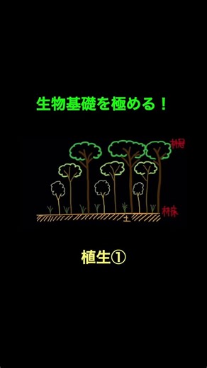 84植生１ #生物基礎