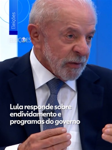 ENTREVISTA COM LULA - O presidente Luiz Inácio Lula da Silva (PT), candidato à reeleição, é entrevistado pela TV Globo nesta quinta-feira (15). A conversa é conduzida pela jornalista Renata Lo Prete e faz parte da cobertura do segundo turno das Eleições 2026. No vídeo, Lula responde sobre endividamento e programas do governo. Veja! A entrevista, realizada ao vivo nos Estúdios Globo, no Rio de Janeiro, e exibida pela TV Globo após o Jornal Nacional, ficará disponível na íntegra no Globoplay e no 