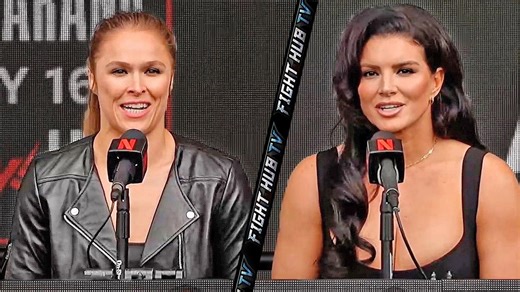 Rousey vs. Carano full press conference and face-off video