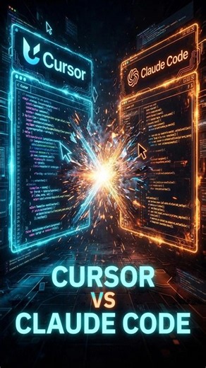 Cursor vs Claude Code: Which is Better? 💻 #shorts #artificialintelligence #cursor #claude #google