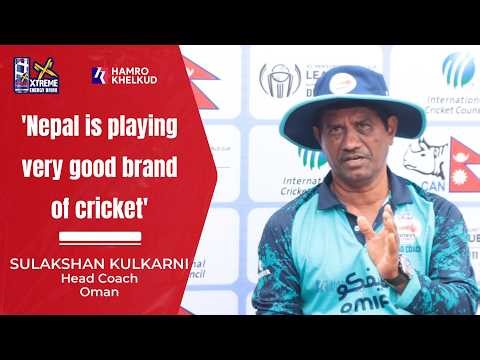 'Nepal is playing very good brand of cricket' - Oman Head Coach Sulakshan Kulkarni after CWC L2