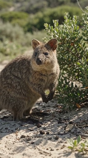 Meet the “World’s Happiest Animal” 🥹🐾 | Quokka #wildlife #animals #nationalgeographic