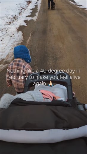 Oh the joys of winter 🥶❄️ how many more days until spring? #winterblues❄️ #isitspringyet #snowstorm | Tiny Hands & Toes Homestead