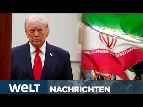 KRIEG IM IRAN: „Lage extrem angespannt!“ – Trump spricht von „historischen Momenten“ | WELT Stream