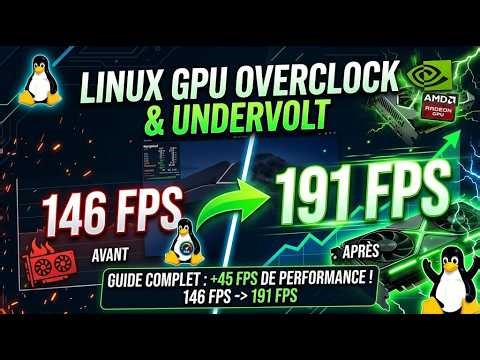 L'Undervolting, l'Overclocking et les Schedulers sur Linux !