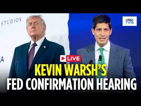 LIVE: Trump's Fed Chair Nominee Kevin Warsh Testifies at Senate Confirmation Hearing | Powell | N18G