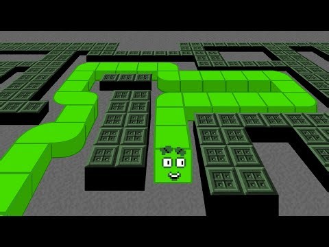 Number Snake Phases 1+2+3+4+5+6+7+8+9 in Mario Maze Level Up | Game Animation