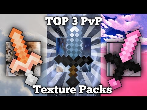 TOP 3 Best Texture Packs For PvP On MCPE/MCBE (1.18-1.21+)
