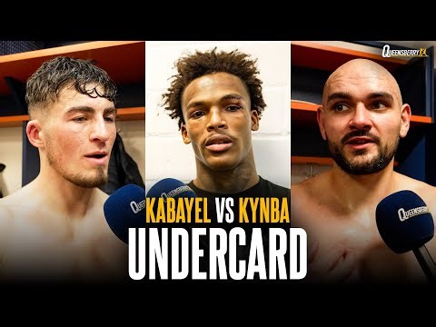 ALL English Post Fight Reactions from the Agit Kabayel vs Damian Kynba Undercard 🥊