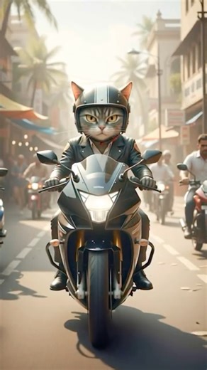 Rich Cat Breaks Poor Mouse's Scooter | Heartwarming Moral Story #ai #funny #cute #aishorts #shorts