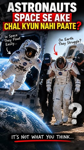 Why Astronauts Can’t Walk After Space? 🚀