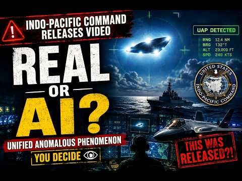 🌌🛸 REAL OR AI? — Indo-Pacific Command Releases Unified Anomalous Phenomenon Footage 👀