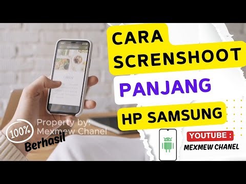 Cara Screenshoot Panjang di Hp Samsung | Semua Tipe Android Samsung !