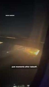 Delta engine malfunctions moments after takeoff