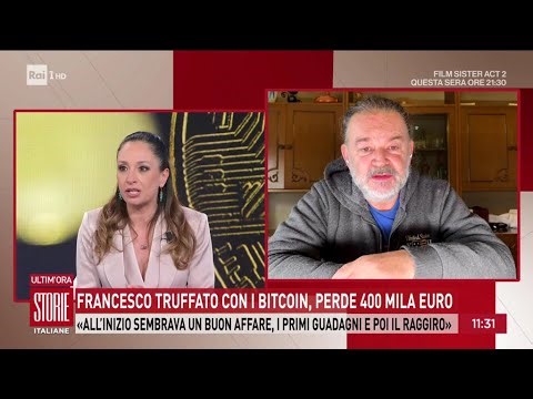 Francesco truffato con i bitcoin, perde 400 mila euro - Storie italiane 22/04/2026