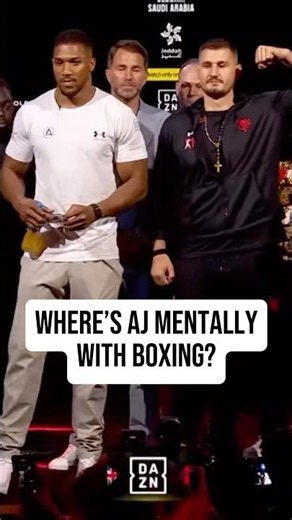 Where’s Anthony Joshua mentally with boxing? #JoshuaPrenga